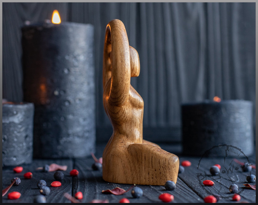 wiccan altar cernunnos statue scottish gaelic