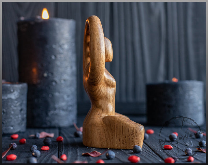 wiccan altar cernunnos statue scottish gaelic