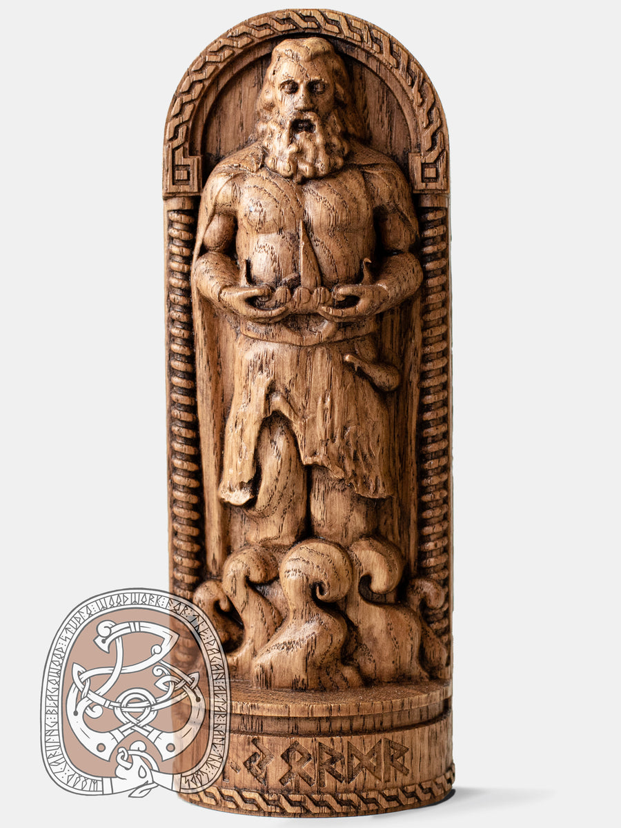 Tyr, Norse God Of War Wooden Statue