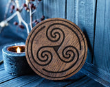 Pentacle Triskelion