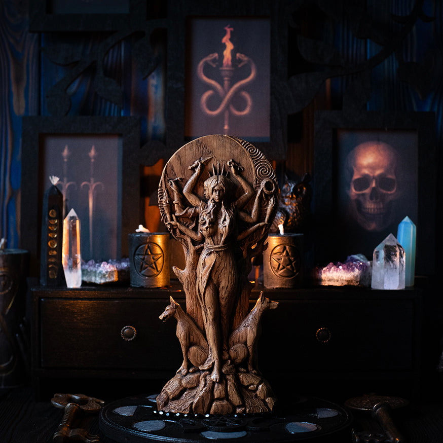 The dark side of Hecate on the altar Is she evil or not