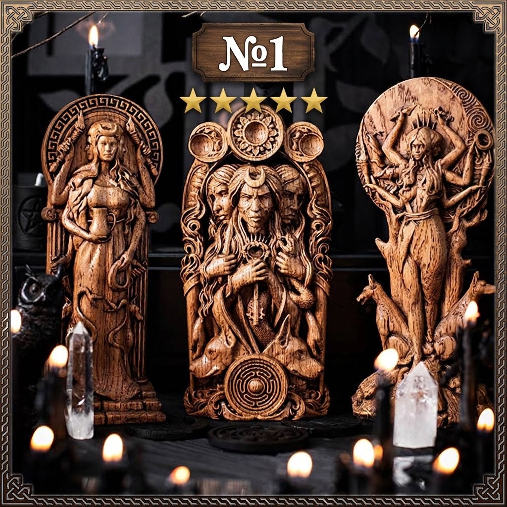 Best selling handcrafted wooden statues and mythological figures collection