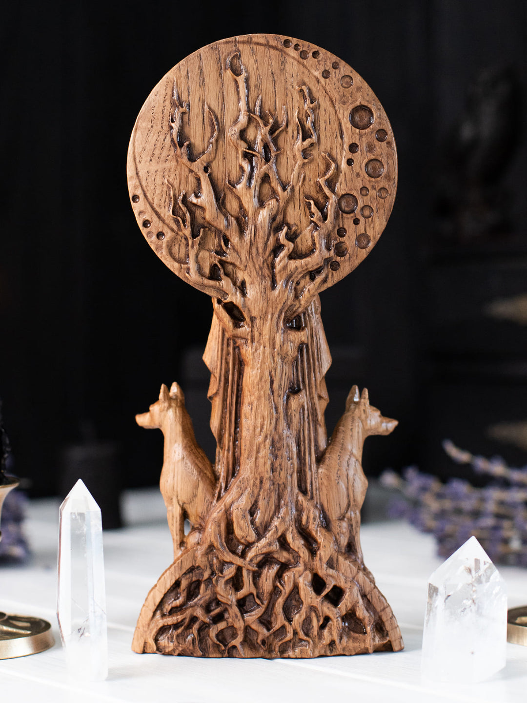 Hecate Statue – Hekate Goddess of the Roads Lunar Magick Figurine