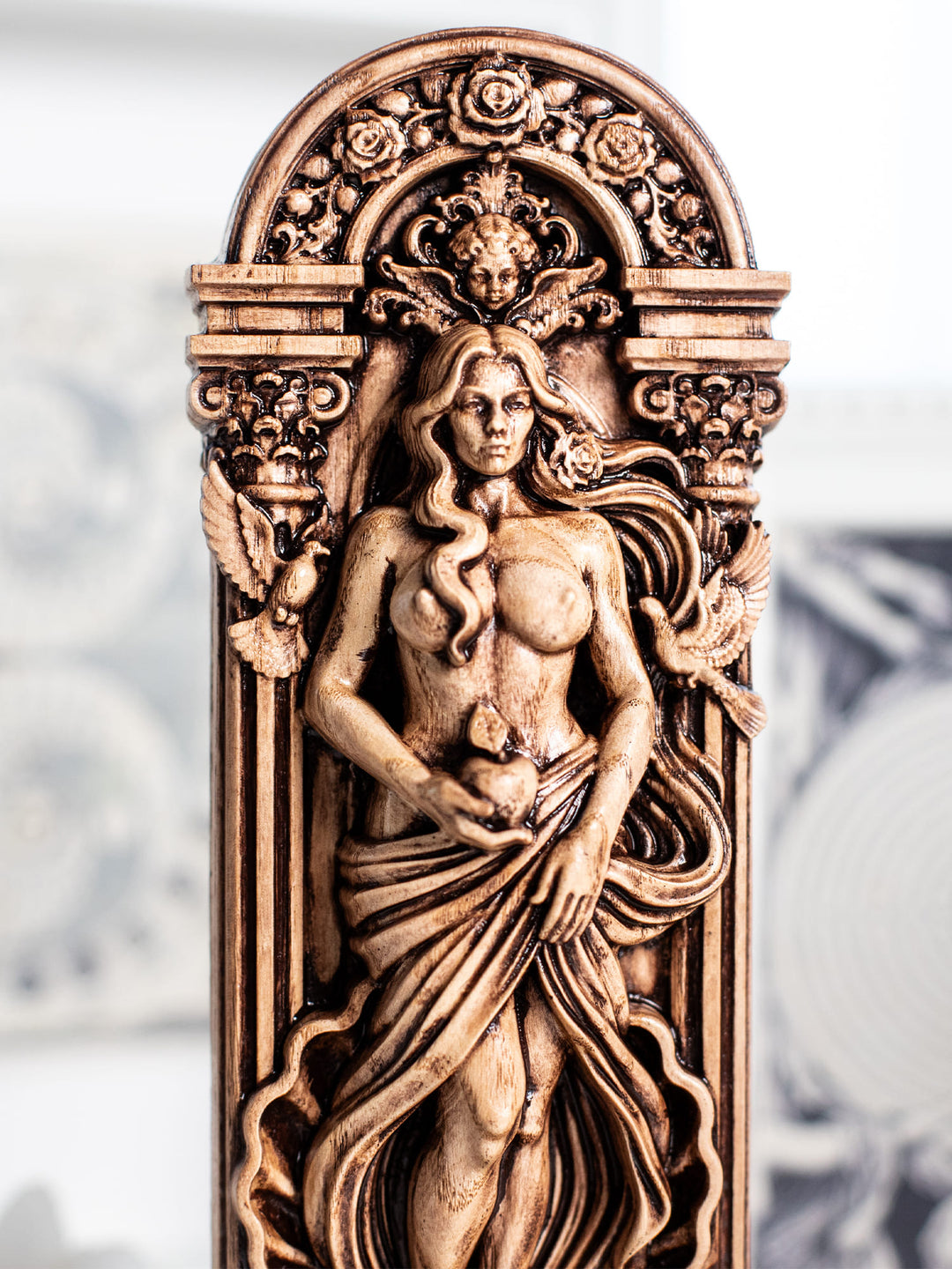 Aphrodite altar statue - Rising from the Sea Foam
