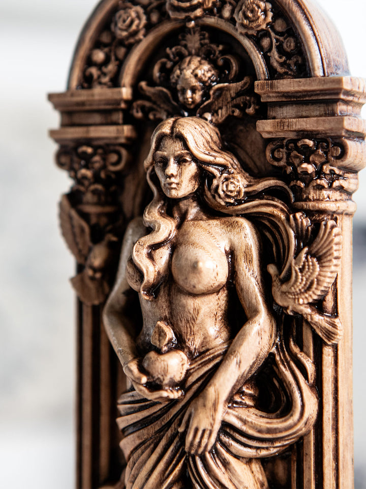 Aphrodite altar statue - Rising from the Sea Foam