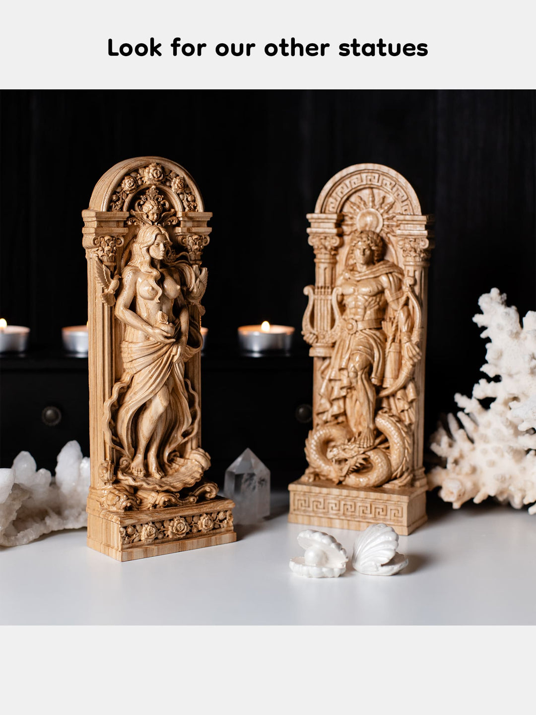 Aphrodite altar statue - Rising from the Sea Foam