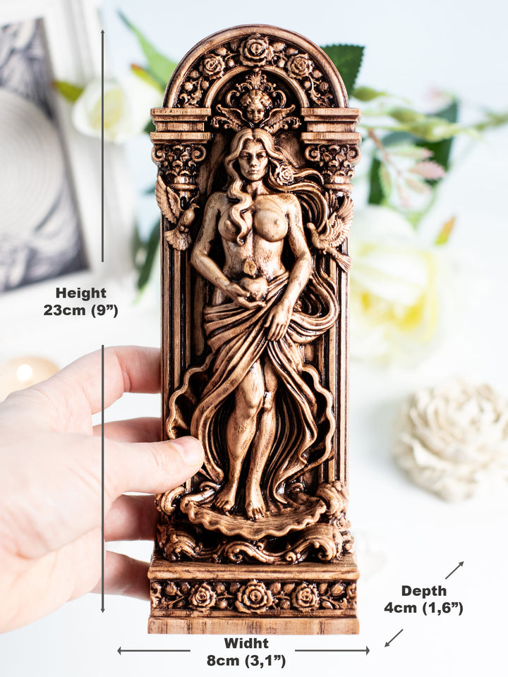 Aphrodite altar statue - Rising from the Sea Foam