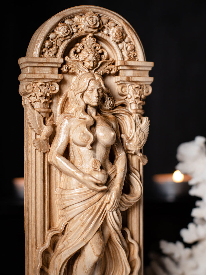 Aphrodite altar statue - Rising from the Sea Foam