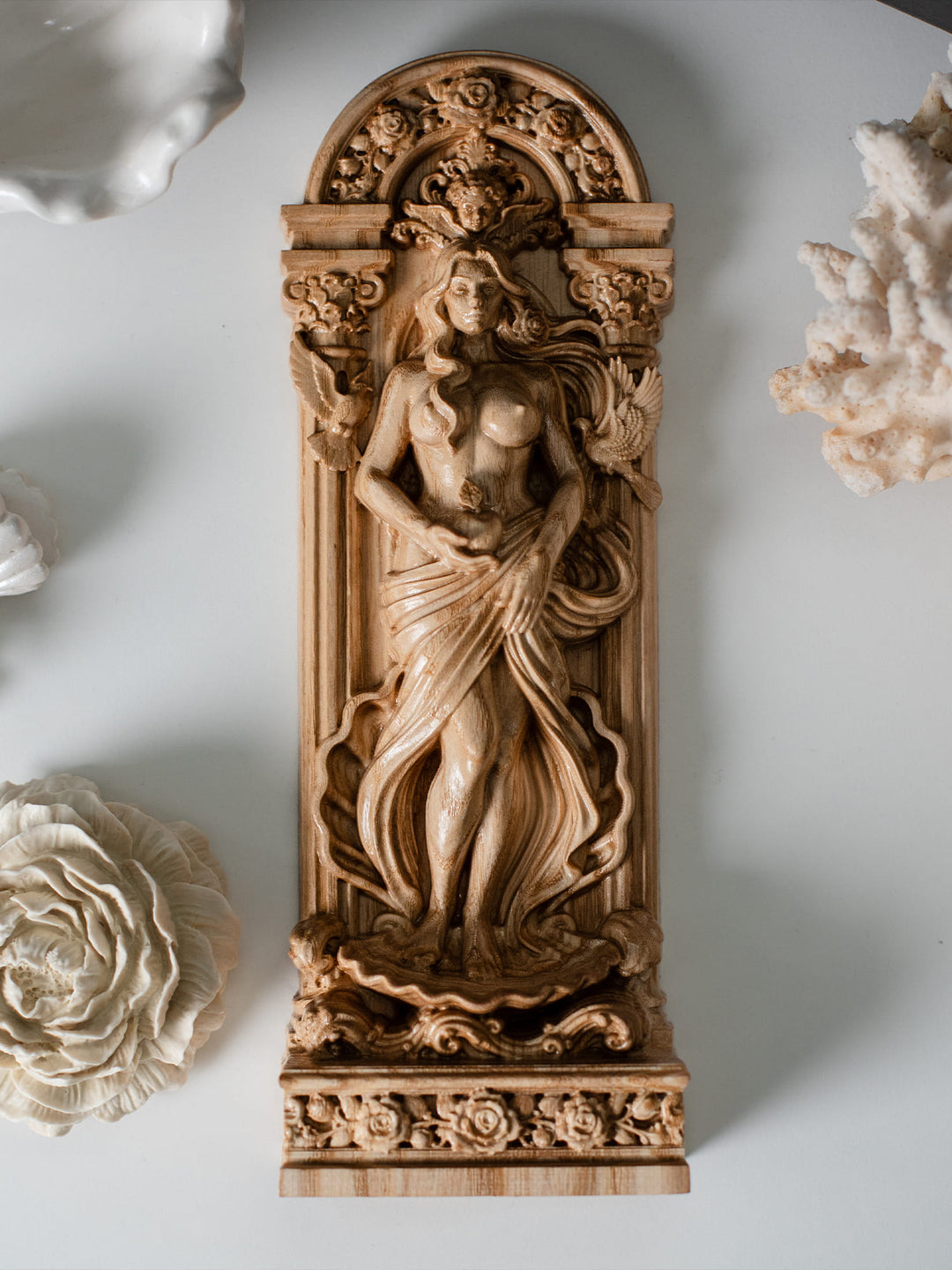Aphrodite altar statue - Rising from the Sea Foam