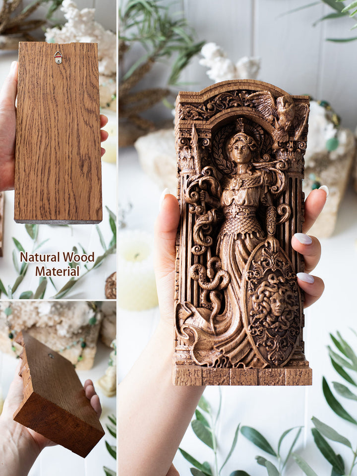 Goddess Athena Statuette - Greek Goddess of Wisdom