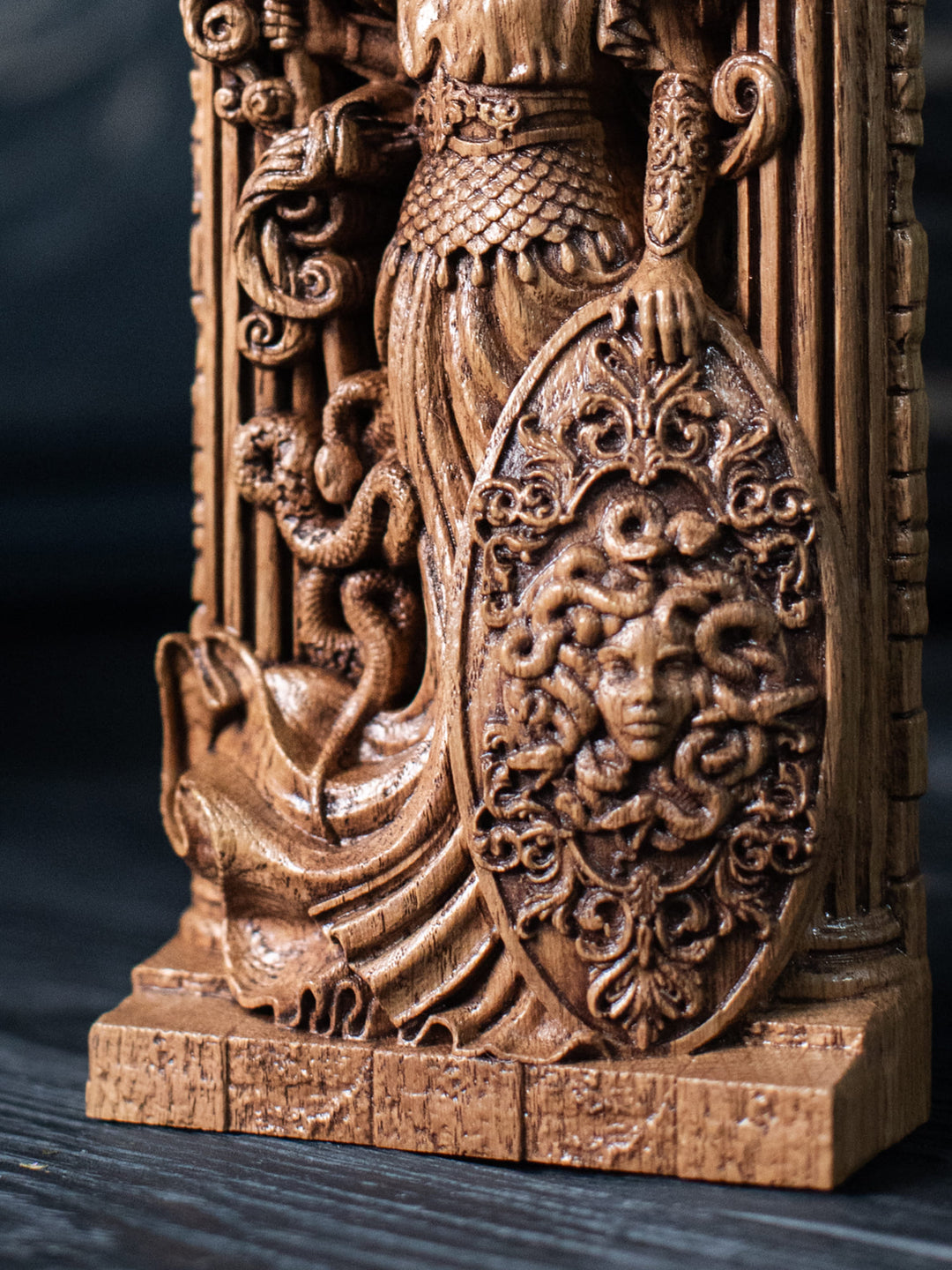 Goddess Athena Statuette - Greek Goddess of Wisdom