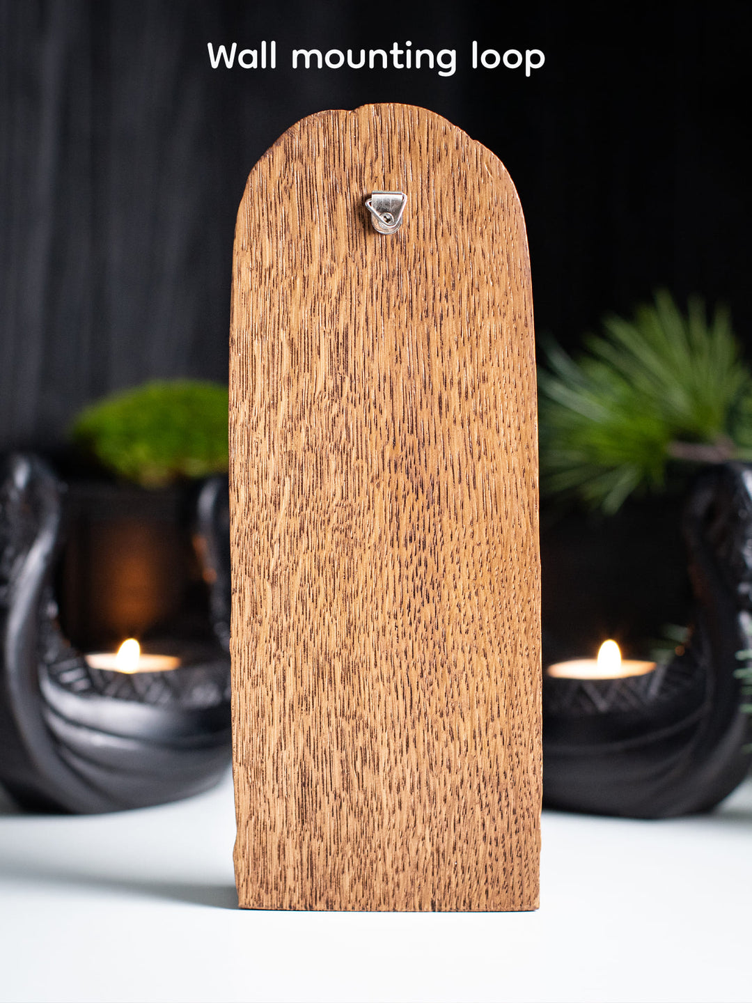 Brigid Celtic Goddess |Wooden statue, for wicca rituals