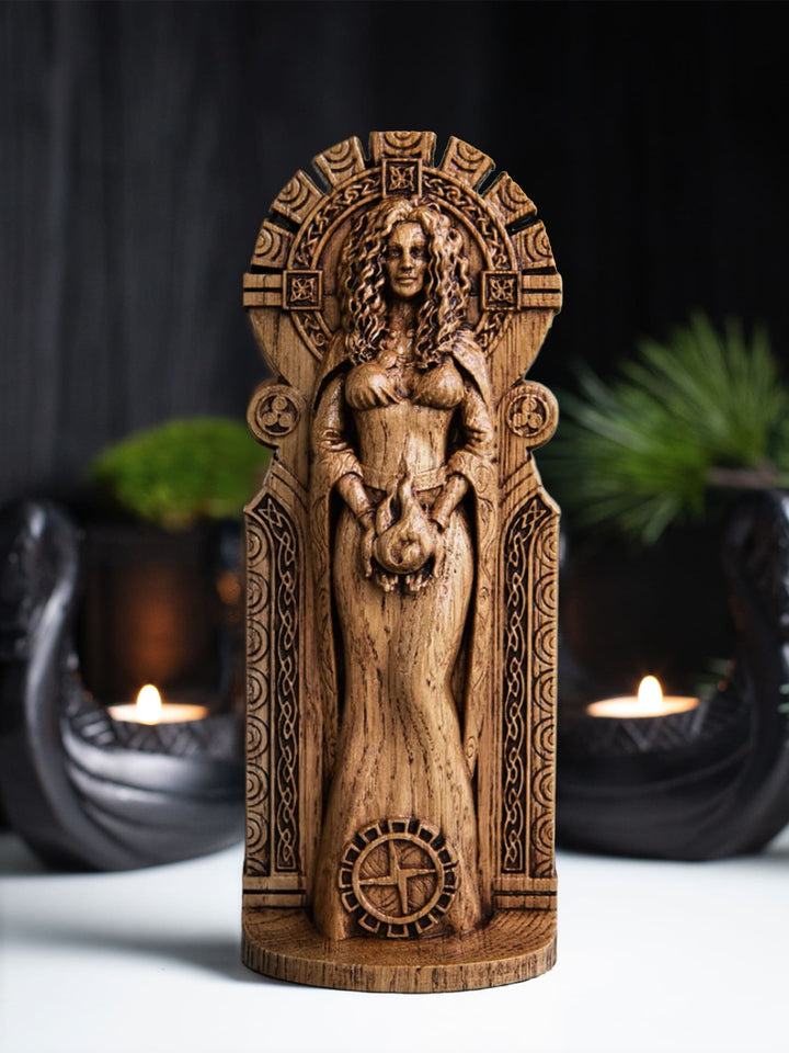 Brigid goddess the Flame Figurine