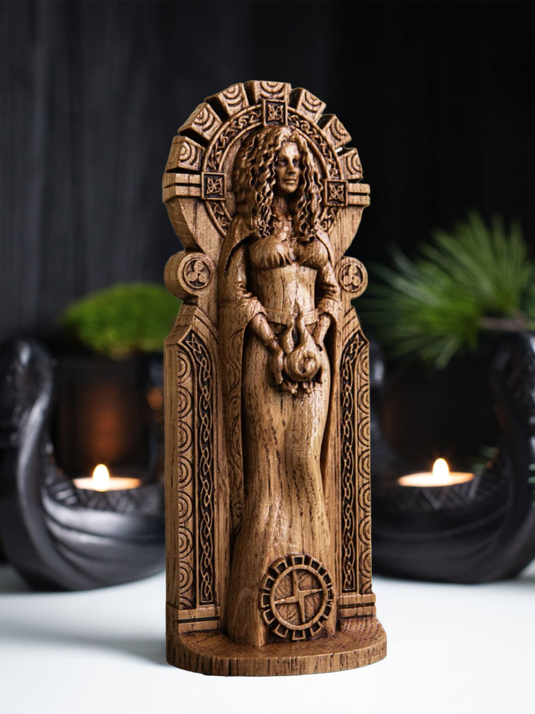 Brigid goddess the Flame Figurine