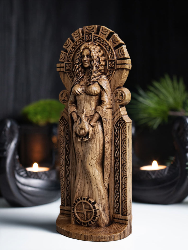 Brigid goddess the Flame Figurine