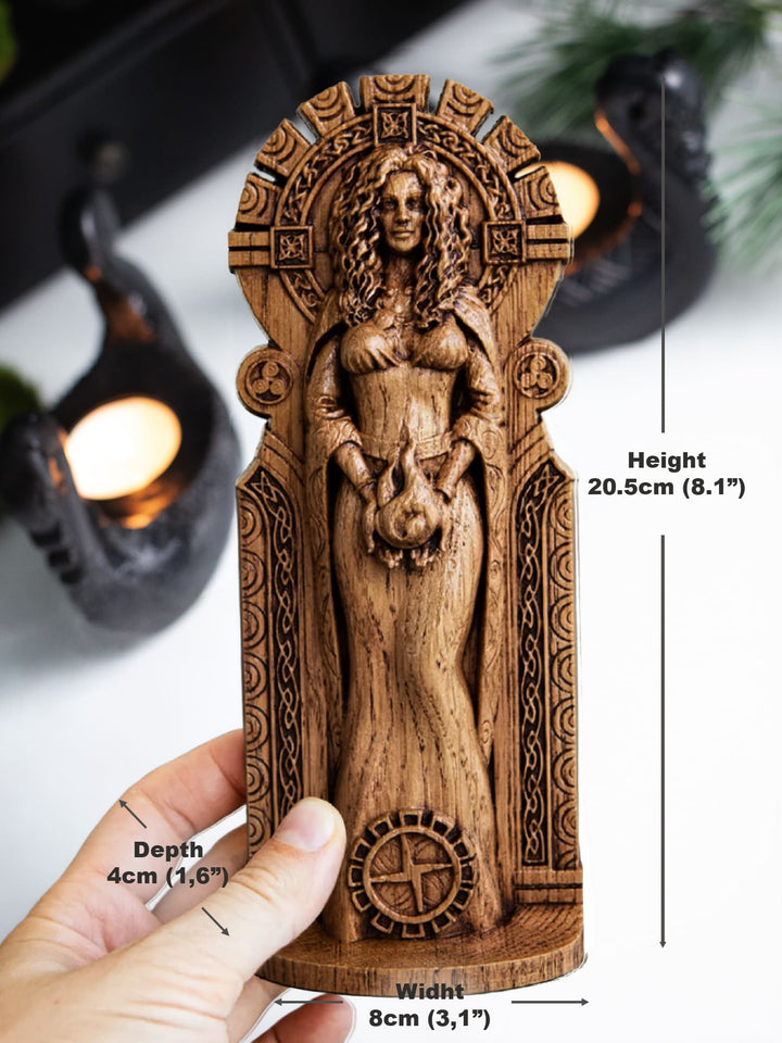 Brigid goddess the Flame Figurine