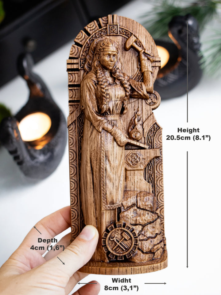 Brigid Goddess the Smith Figurine