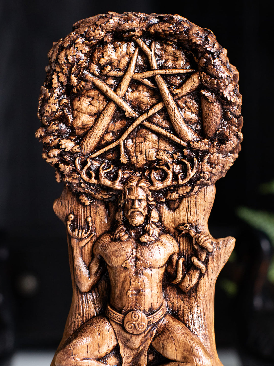 Cernunnos Statue: Celtic Horned God of Nature