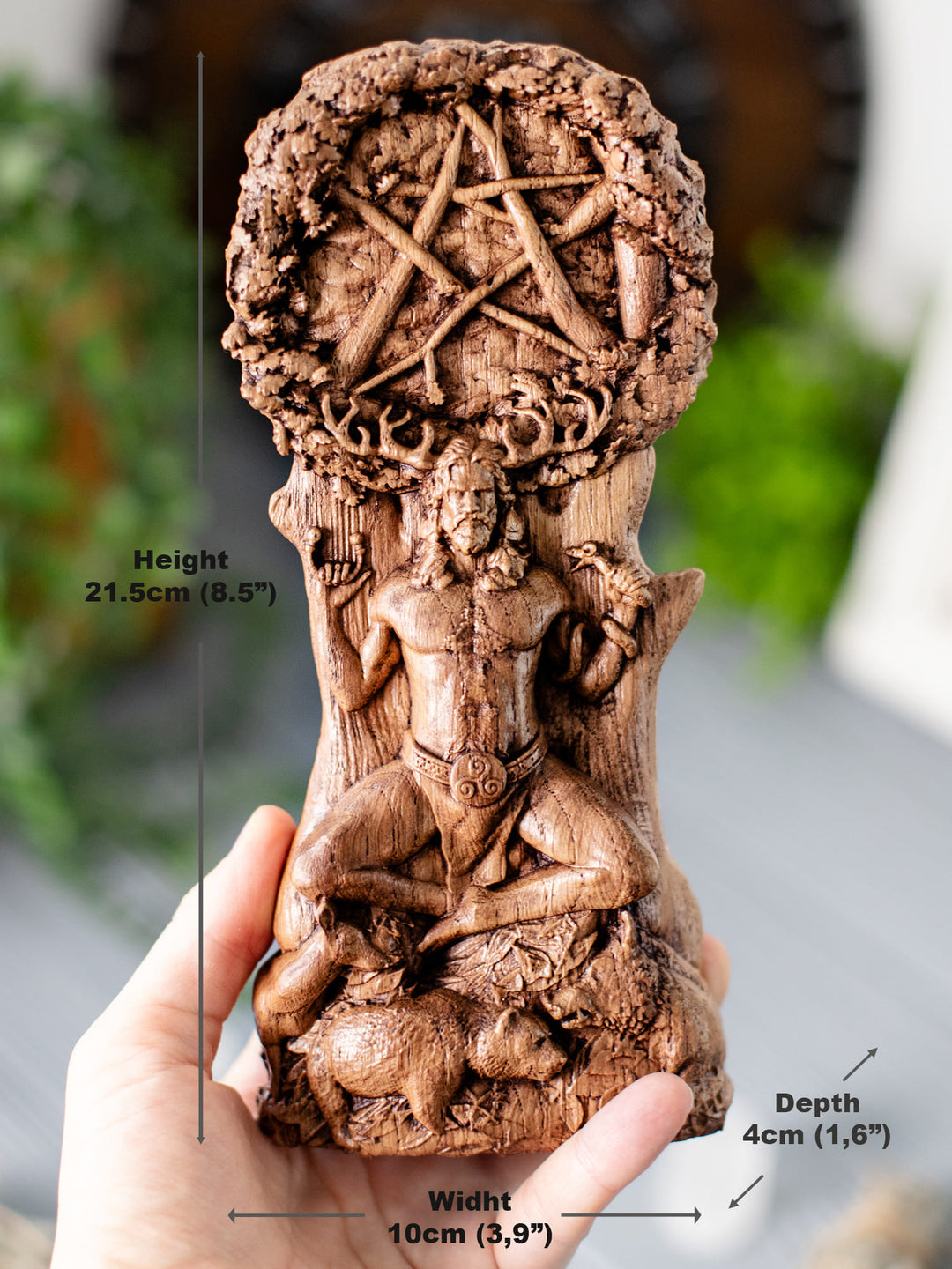 Cernunnos Statue: Celtic Horned God of Nature