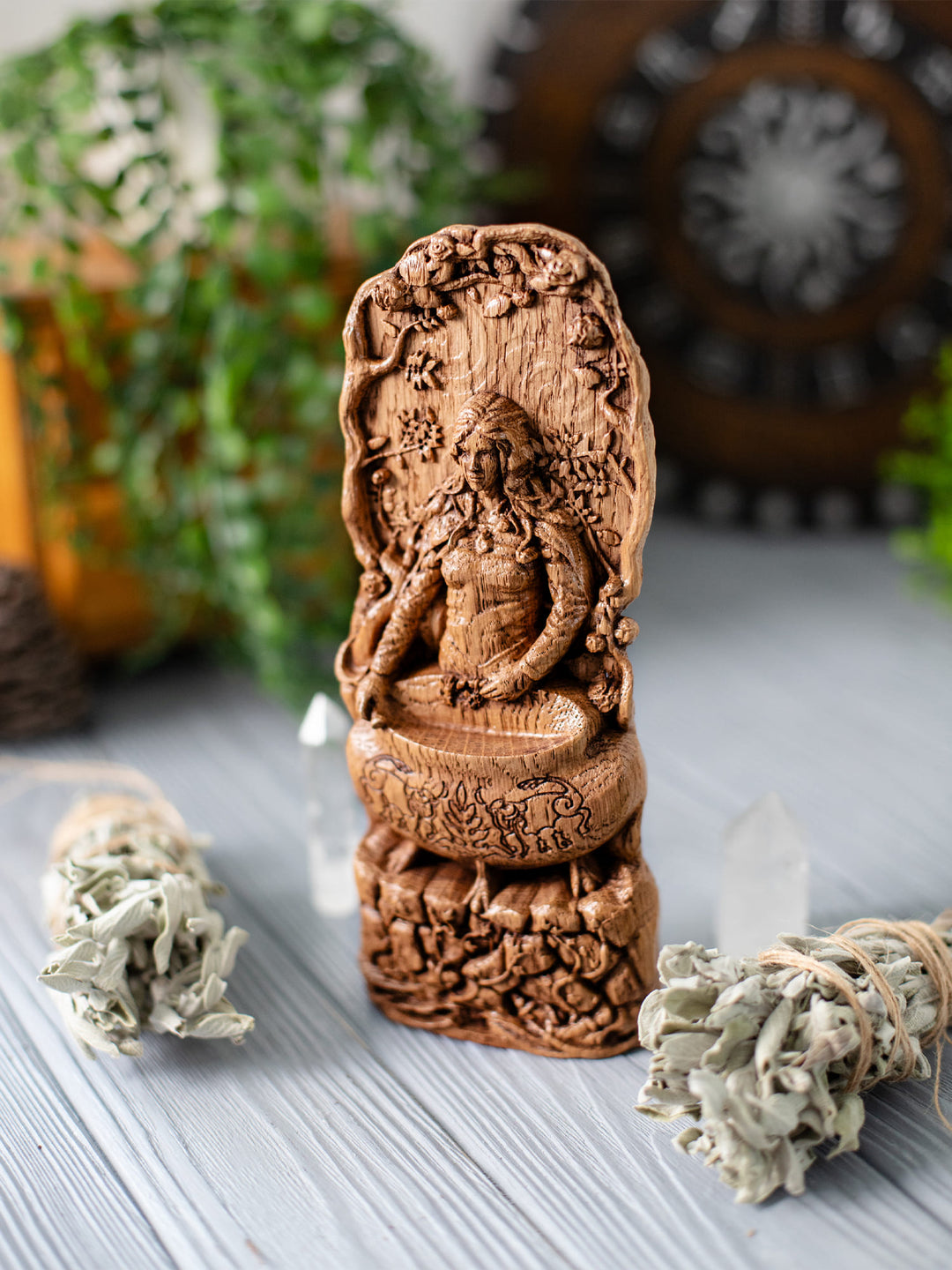 Ceridwen Goddess Statue: Celtic Deity of Wisdom