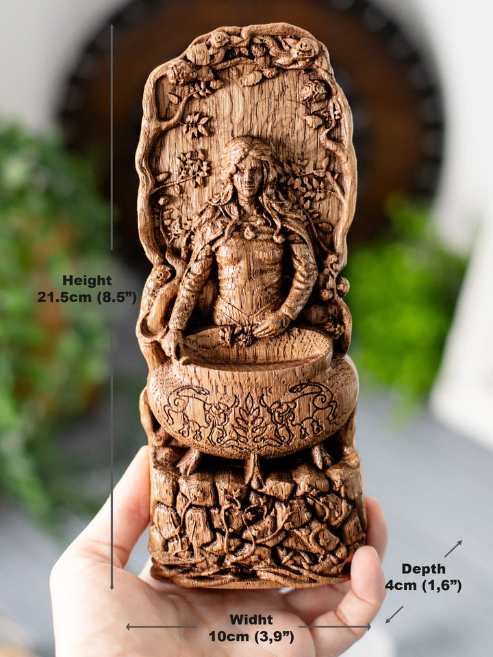 Ceridwen Goddess Statue: Celtic Deity of Wisdom
