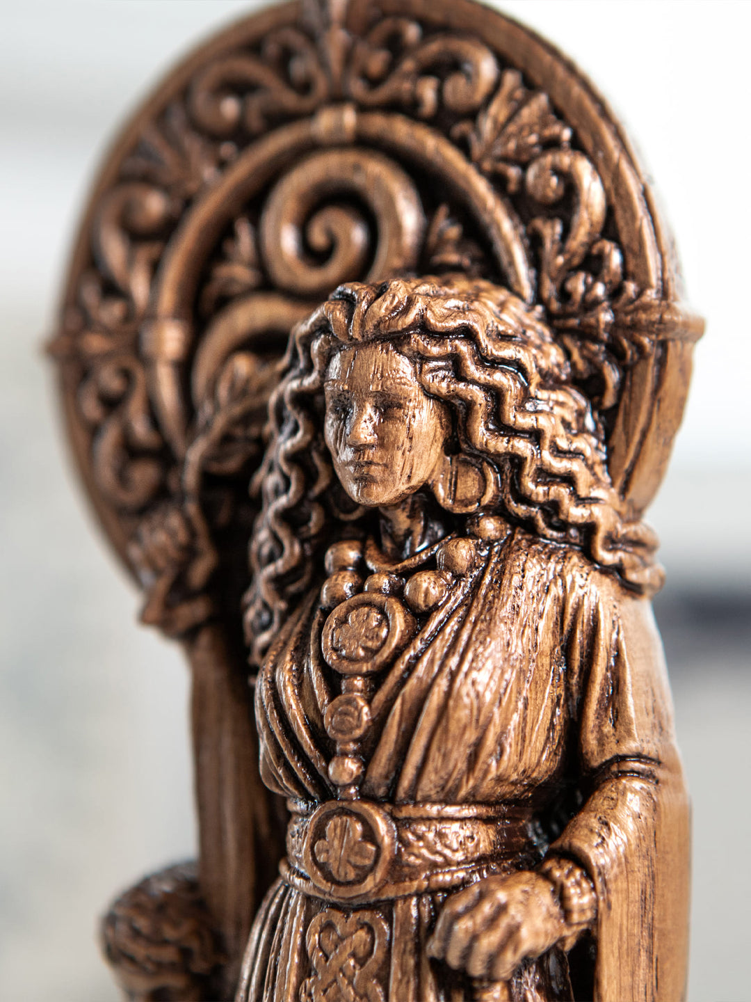 Cerridwen Goddess Wooden Statue