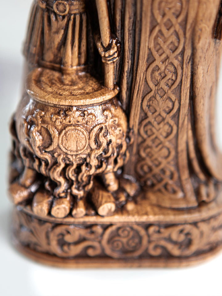 Cerridwen Goddess Wooden Statue