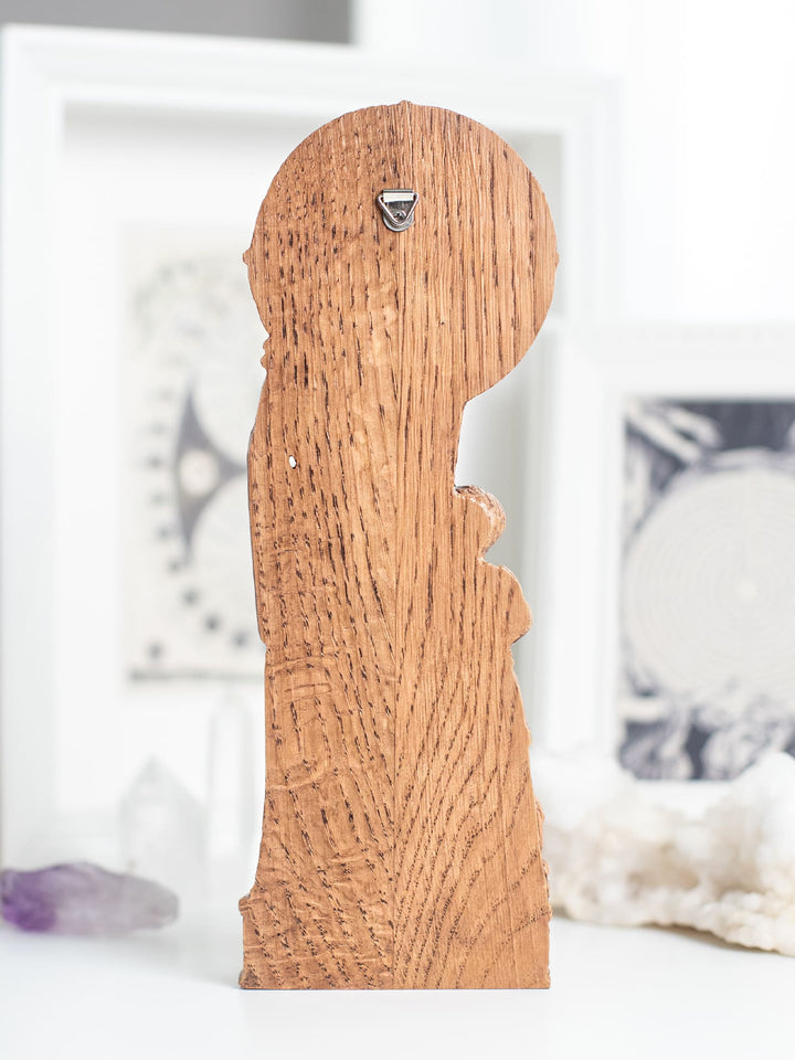 Cerridwen Goddess Wooden Statue