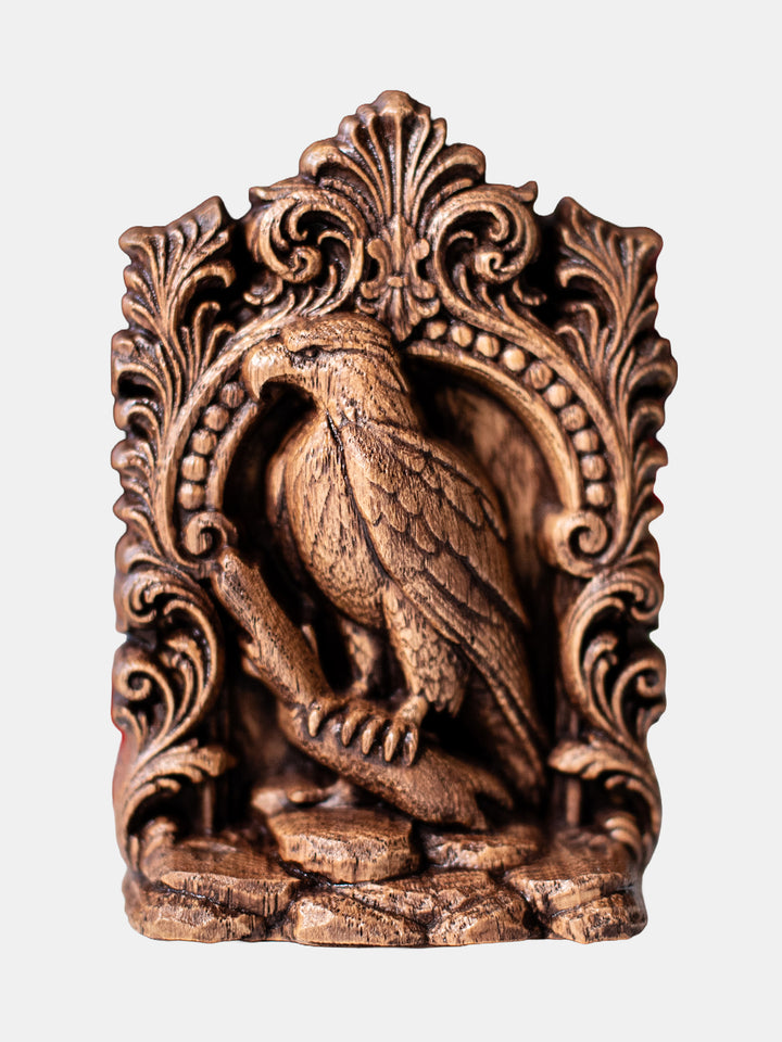 Eagle Totem Statue – Wooden Eagle Sky Spirit & Guardian Figurine