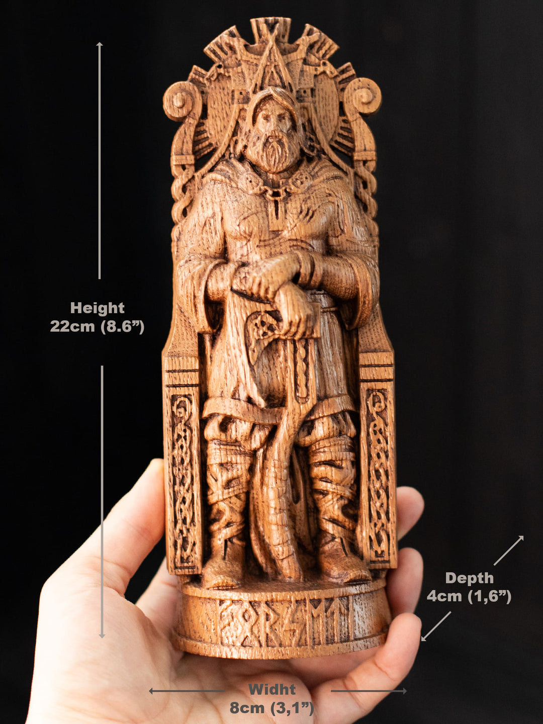 Forseti Statue - Norse God of Justice