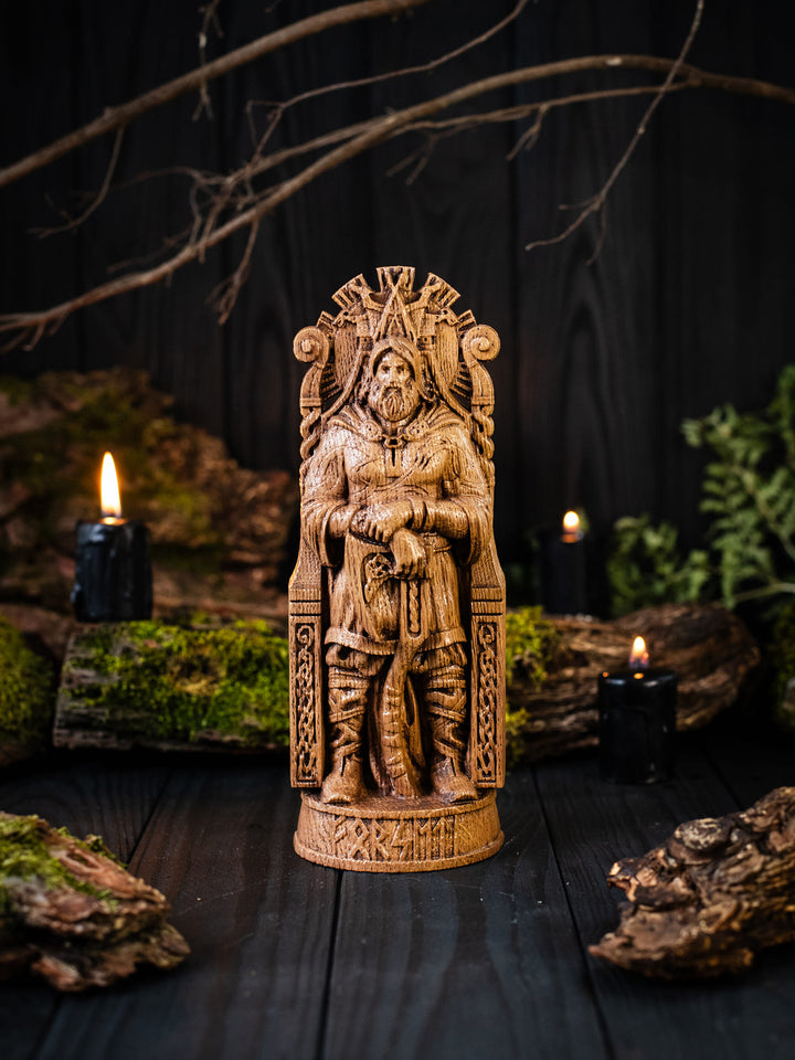 Forseti Statue - Norse God of Justice
