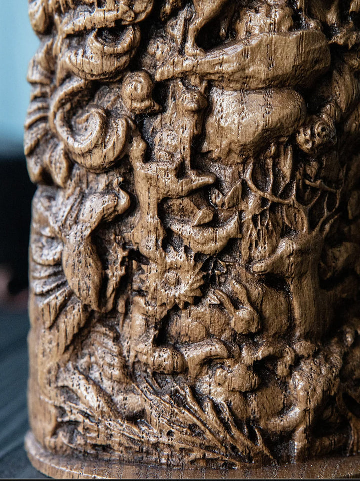 Gaia Oak Statue: Greek Goddess of Earth and Life
