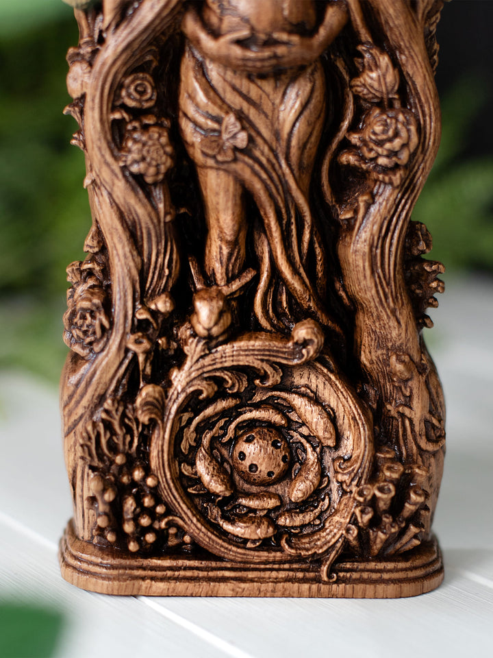 Gaia Statue – Mother Earth Goddess & Pachamama Figurine