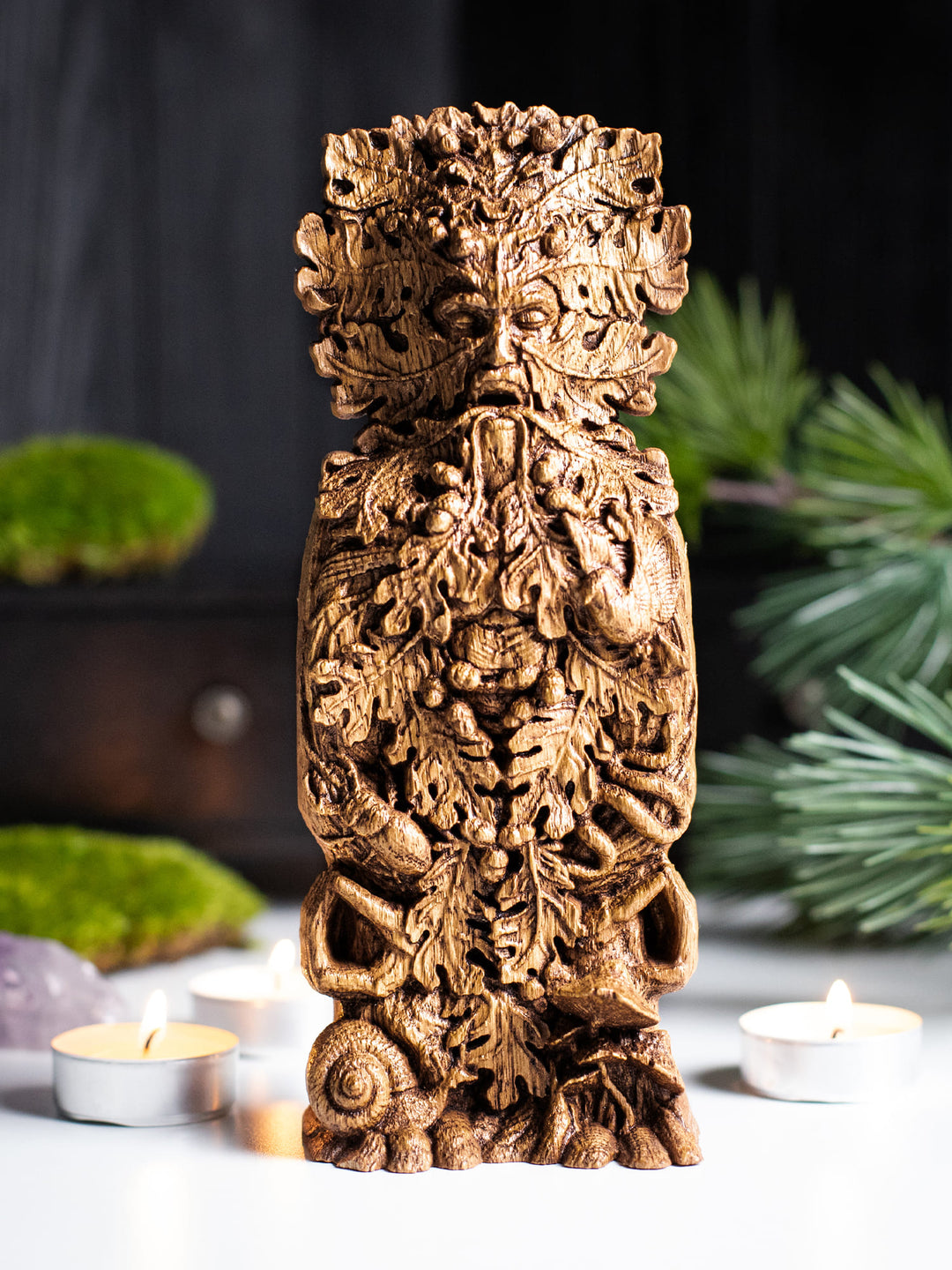 Greenman Bust - Nature&