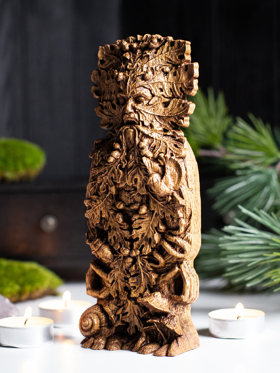 Greenman Bust - Nature&