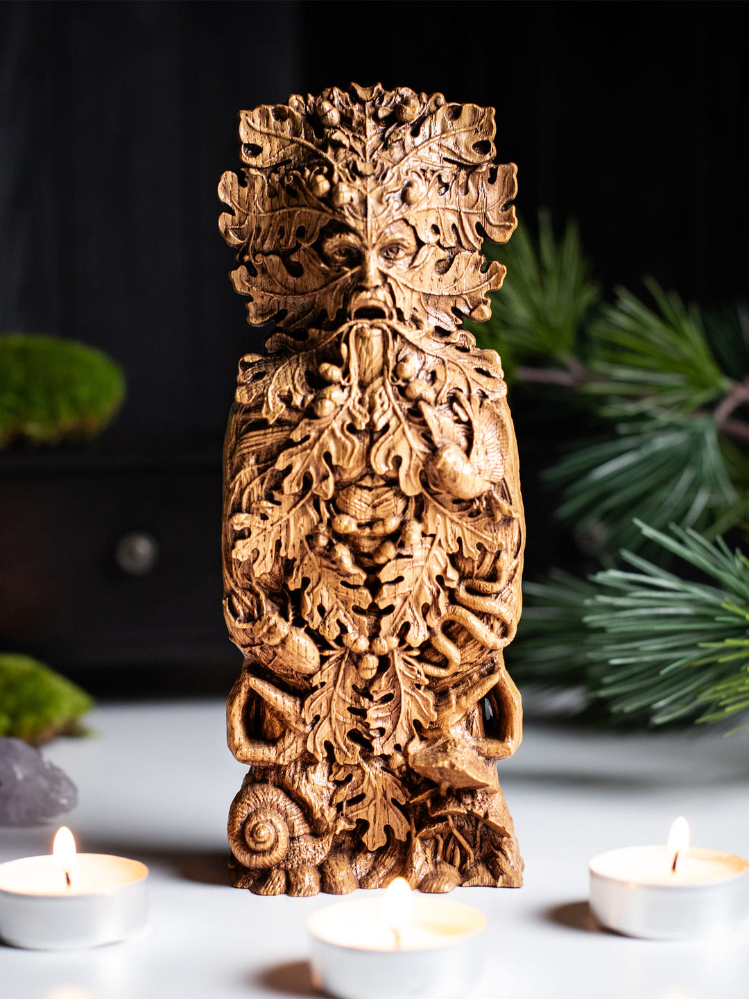 Greenman Bust - Nature&