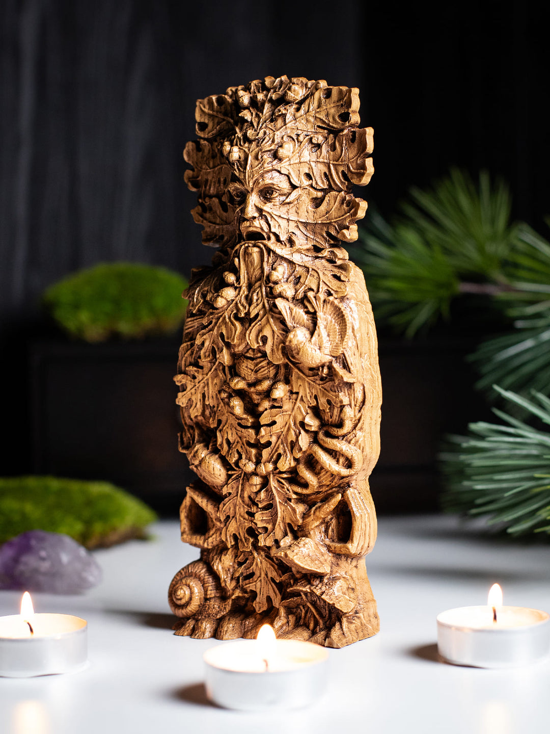 Greenman Bust - Nature&