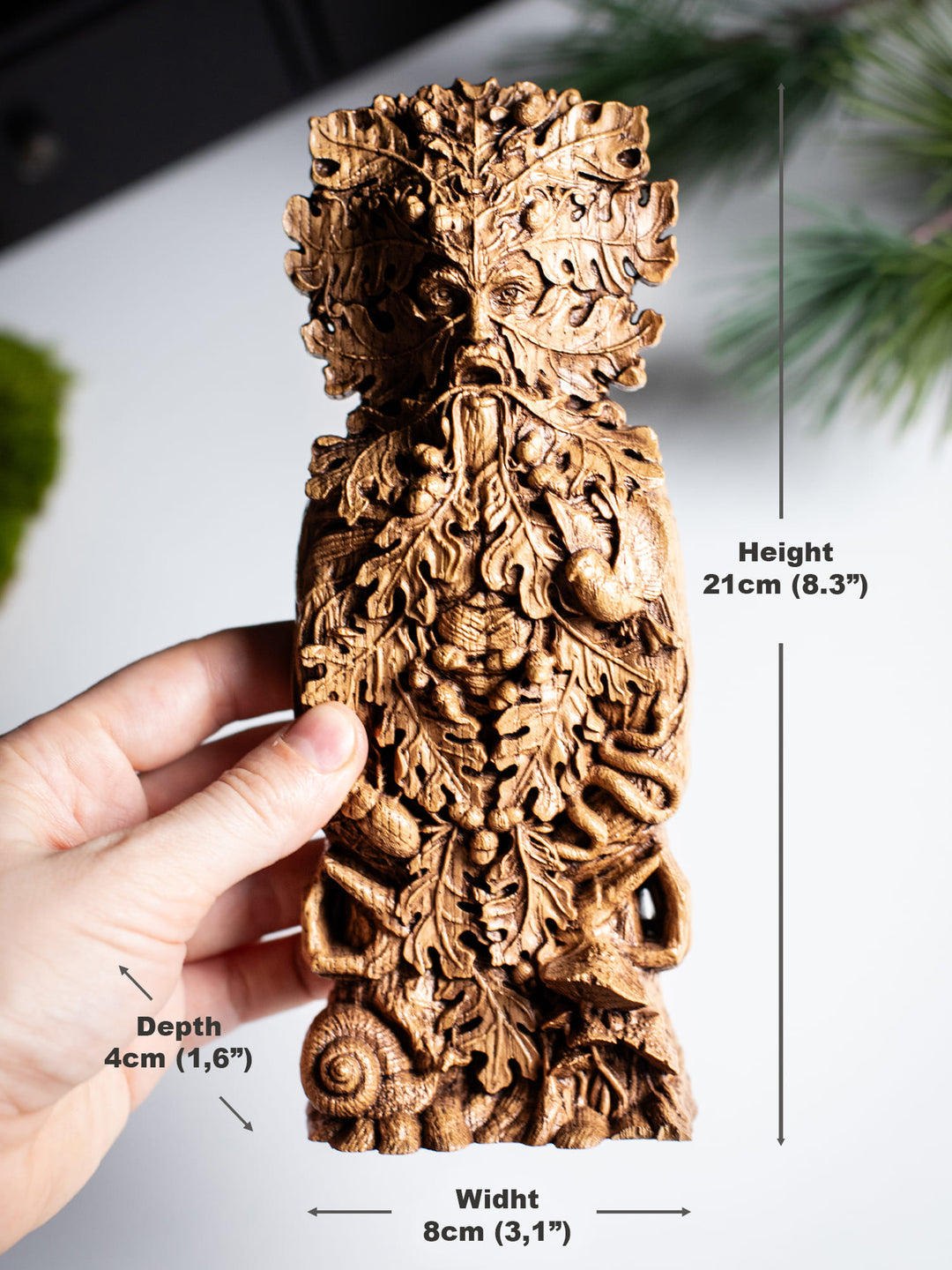 Greenman Bust - Nature&