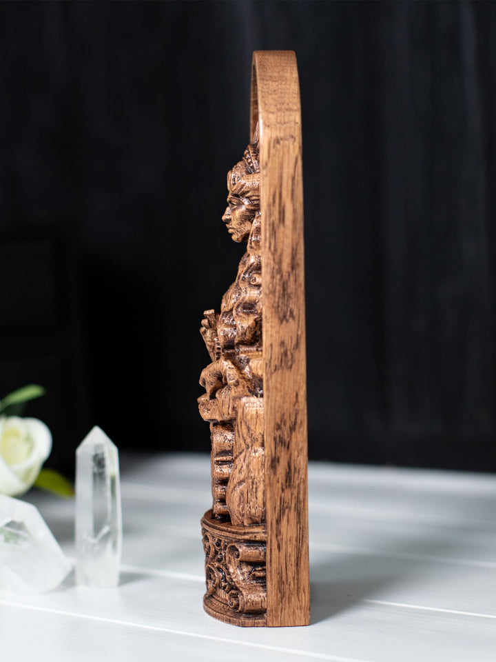 Hecate - Wooden Bust Statue