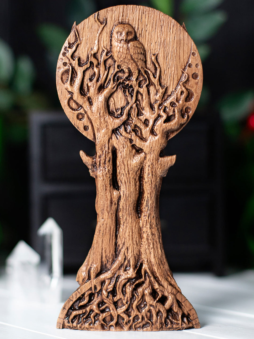 Hekate Statue – Dark Feminine Goddess of Moon Phases