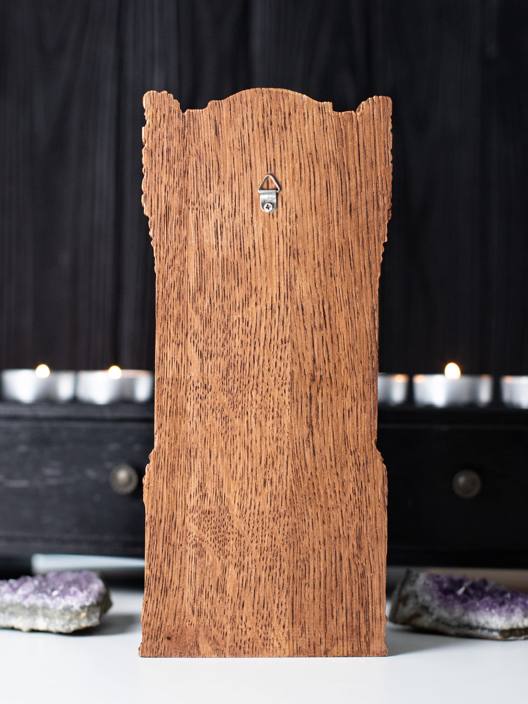 Helios Sun God Wooden Statue