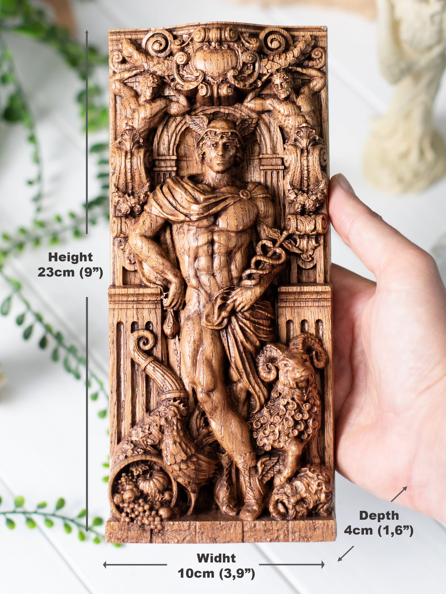 Statue of Hermes - Greek Messenger God – Blagowood