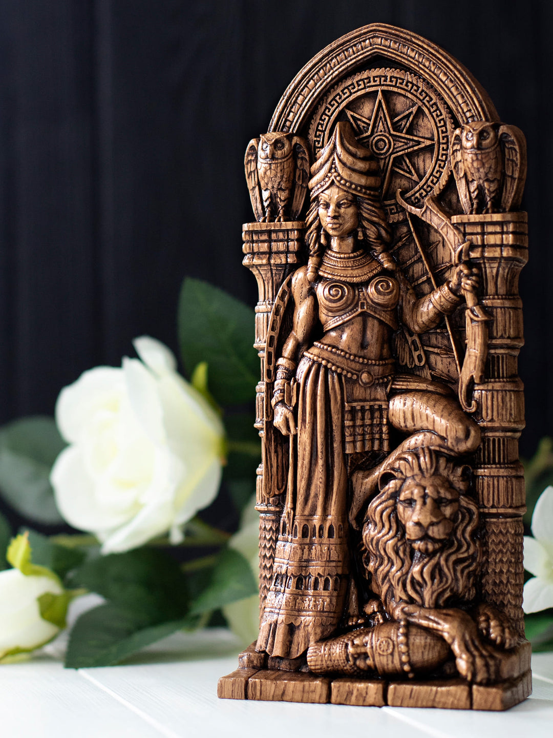 Ishtar Statue – Inanna Mesopotamian Goddess Figurine