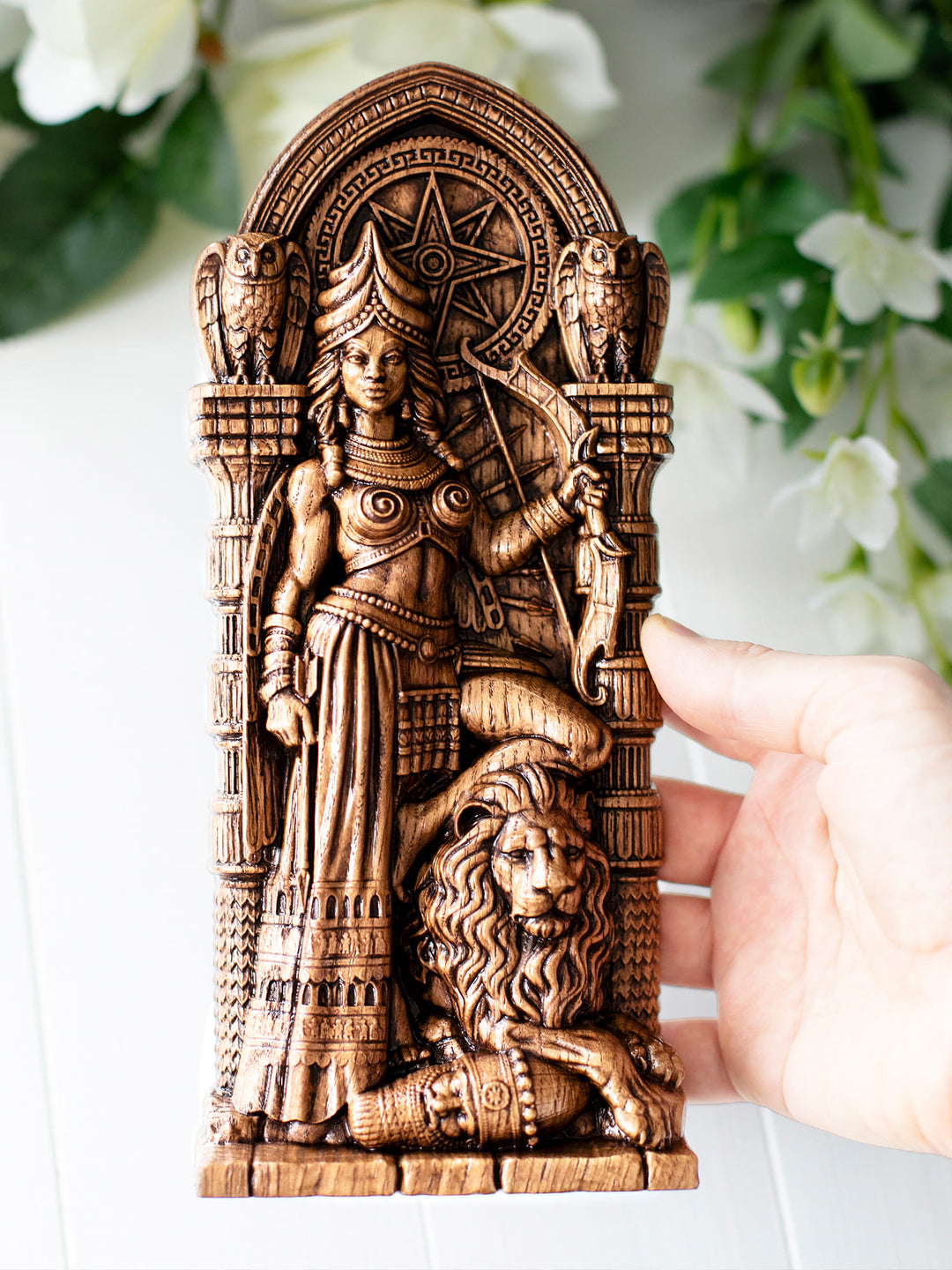 Ishtar Statue – Inanna Mesopotamian Goddess Figurine