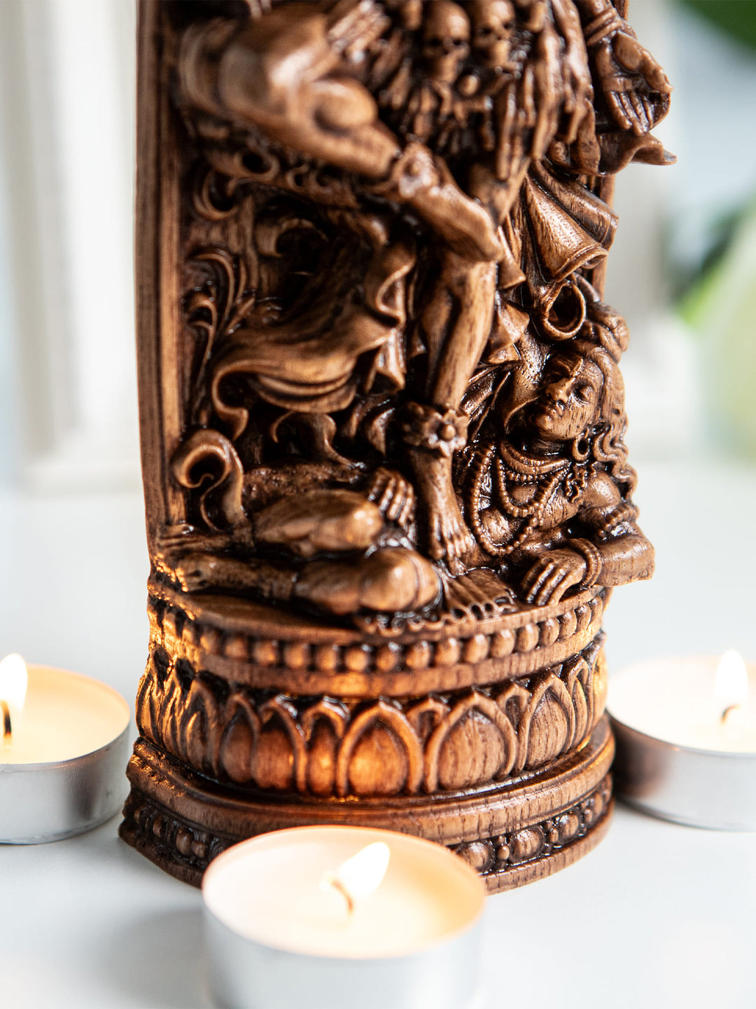 Kali Wooden Statue Goddess