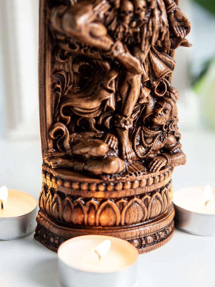 Kali Wooden Statue Goddess
