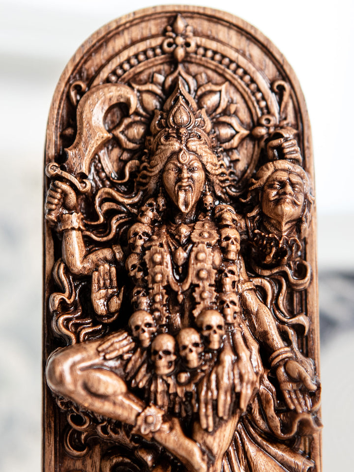 Kali Wooden Statue Goddess