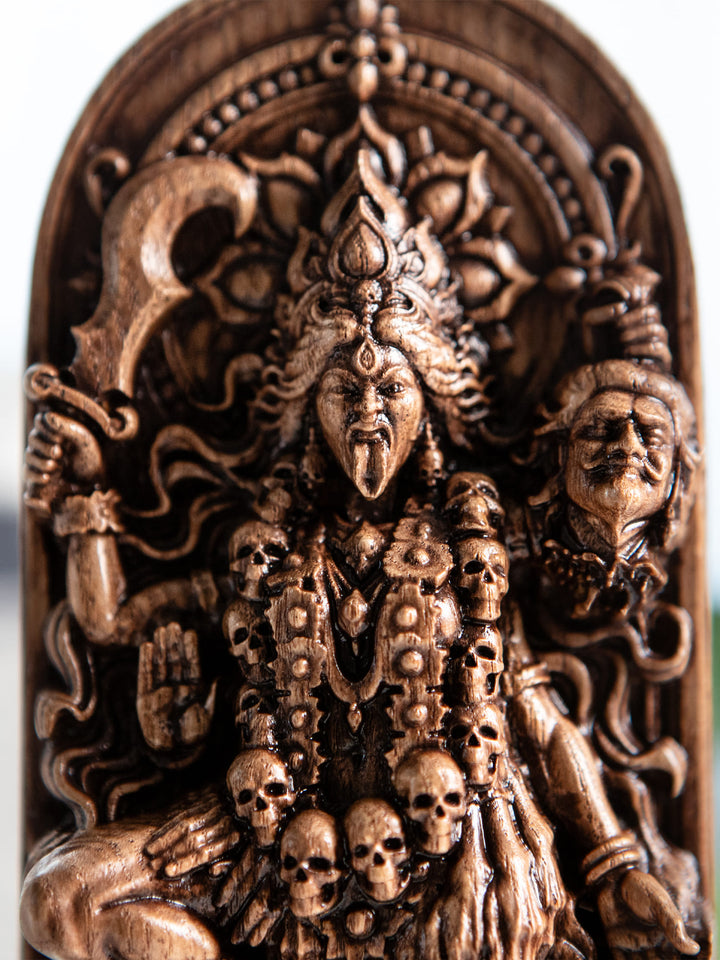 Kali Wooden Statue Goddess