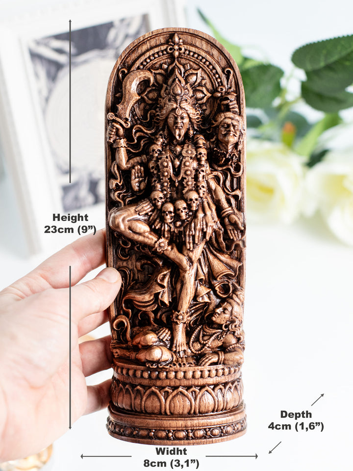 Kali Wooden Statue Goddess