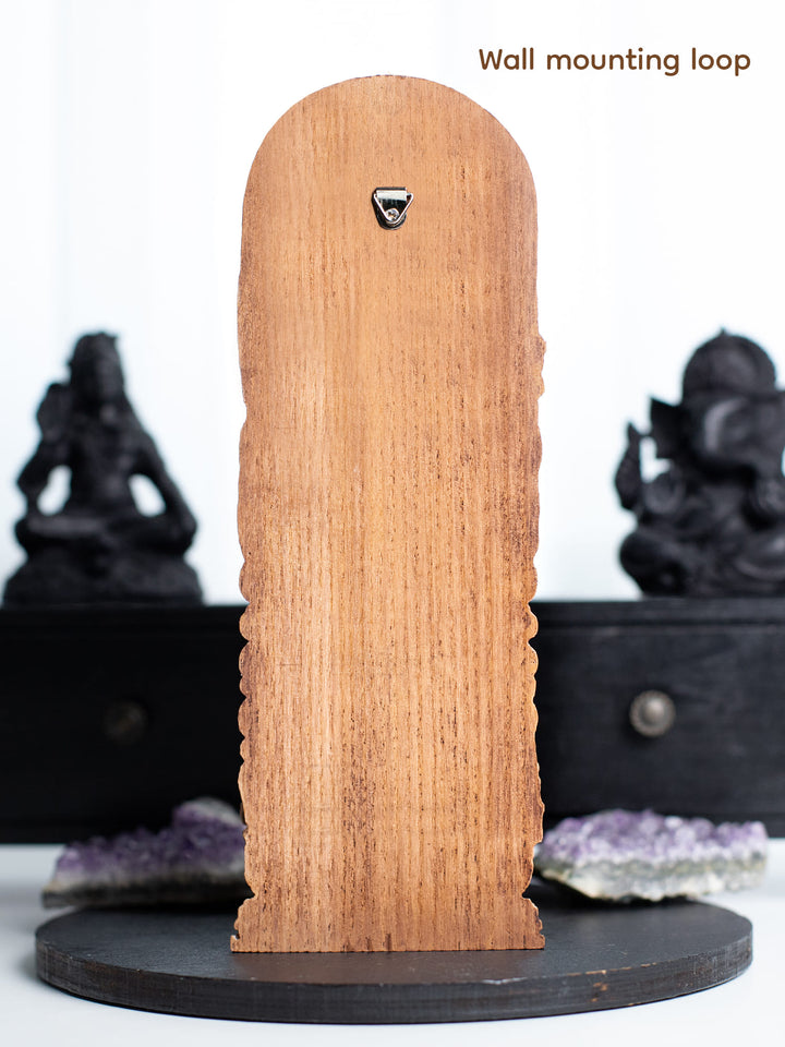 Kali Ma Goddess Wooden Statue